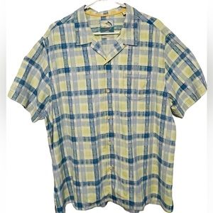 EUC Tommy Bahama Island Modern Fit Silk Shirt Size XL